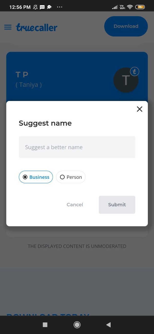 How To Change Name In Truecaller Without App