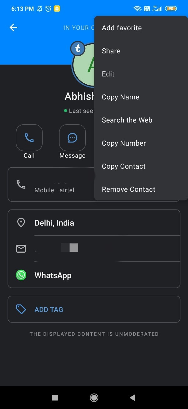 How To Change Others Name In Truecaller