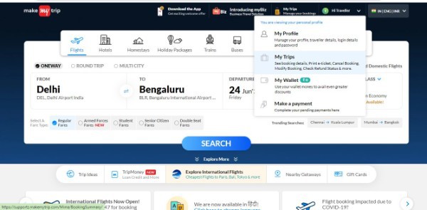 How To Change Passenger Name In Flight Ticket MakeMyTrip