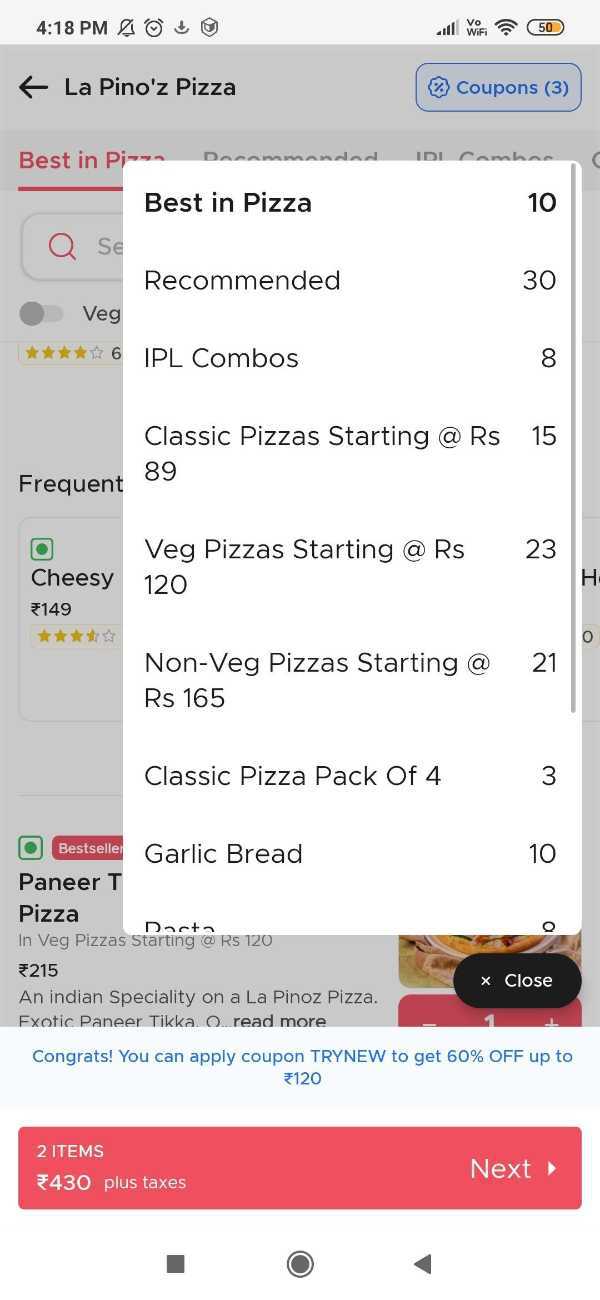 How To Change Payment Method In Zomato
