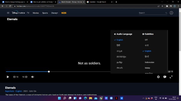 How To Change Subtitles On Disney Plus