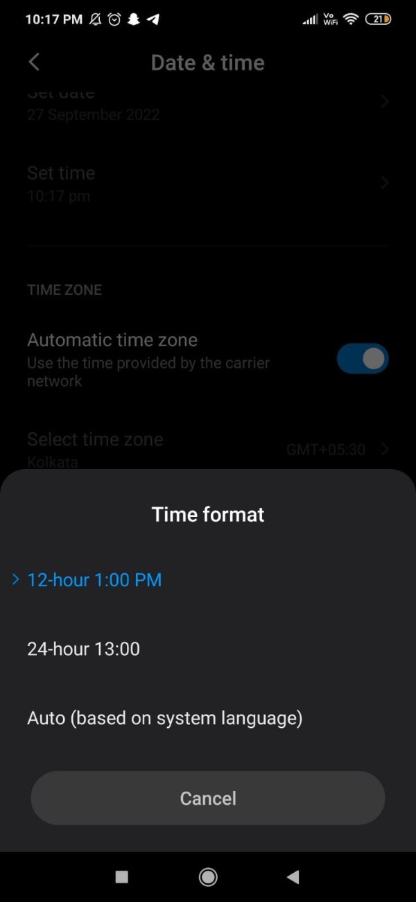 How To Change WhatsApp Time To 12 Hour Format