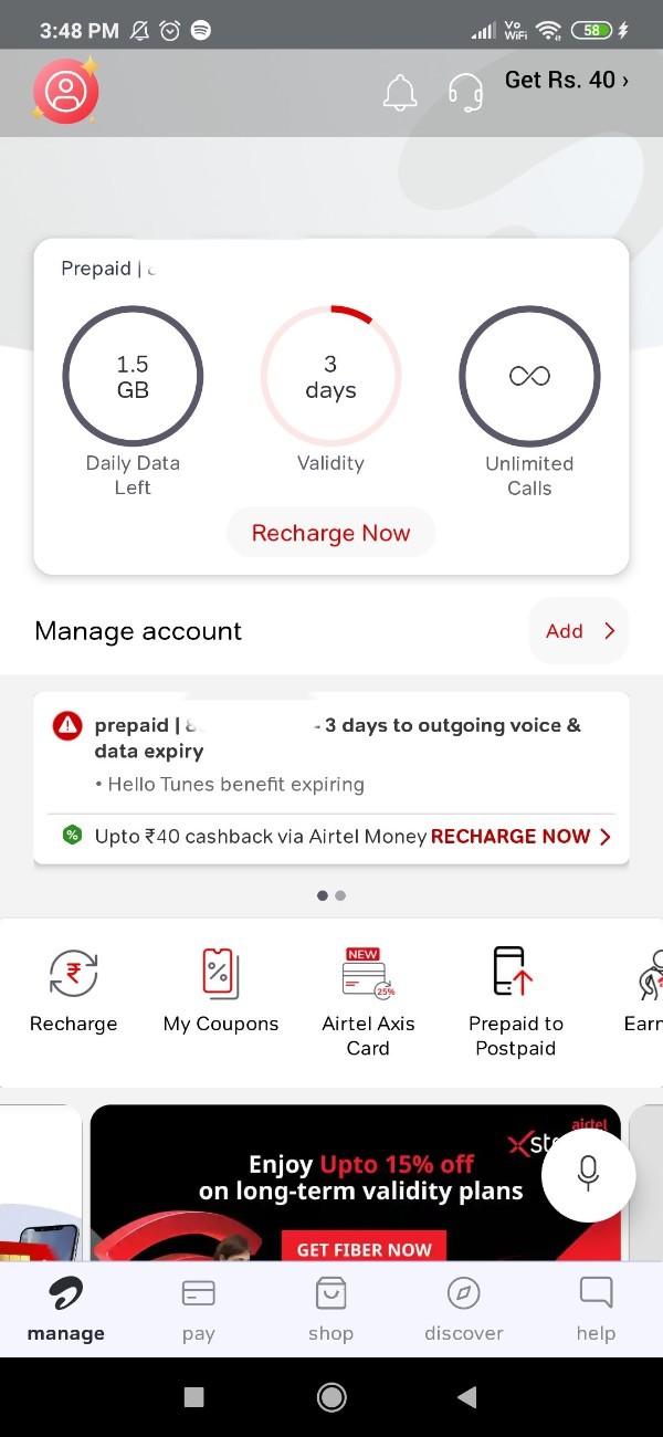 How To Check Airtel Validity Online