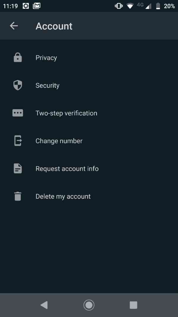 How to check blocked contacts in WhatsApp