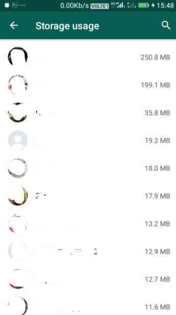 How to check number of messages in WhatsApp group