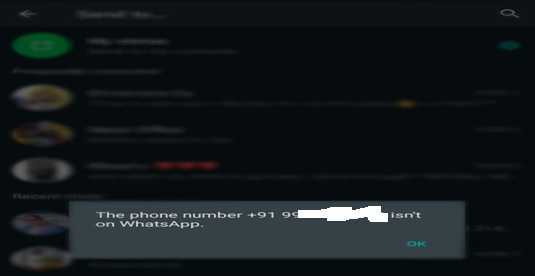 How To Check WhatsApp Number Is Active Or Not