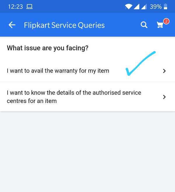 How To Claim Warranty On Flipkart