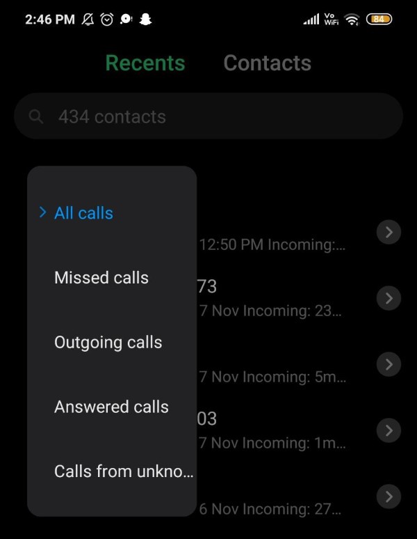 How To Clear Call History In Redmi Note 4