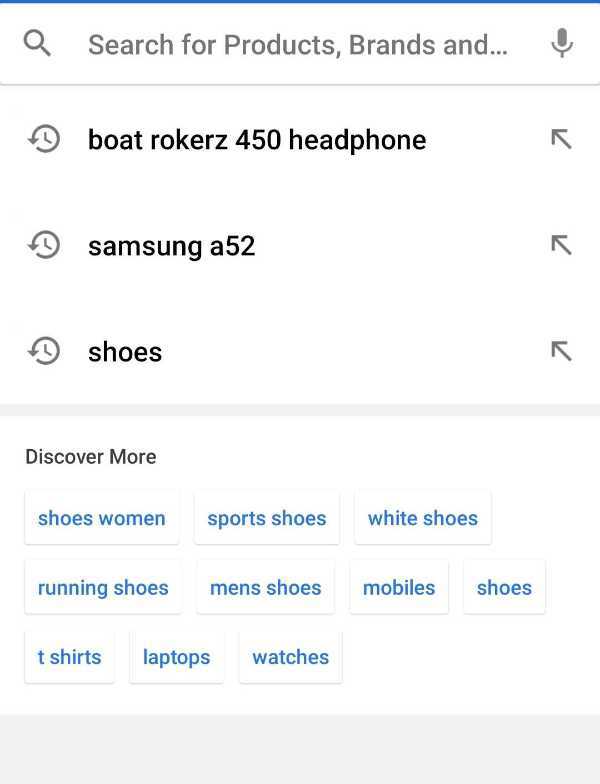 How To Clear Search History In Flipkart