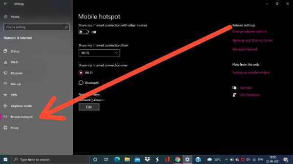 How To Connect Mobile Hotspot To Laptop Windows 10