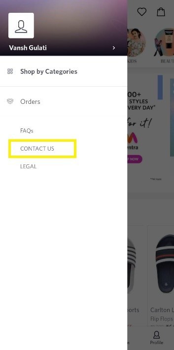 How To Contact Myntra Customer Care