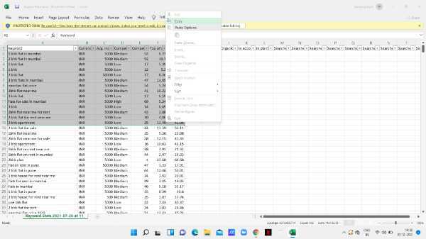 How To Copy A Table From Excel To Word