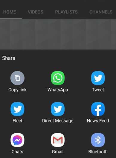 How To Copy My YouTube Channel Link On Android