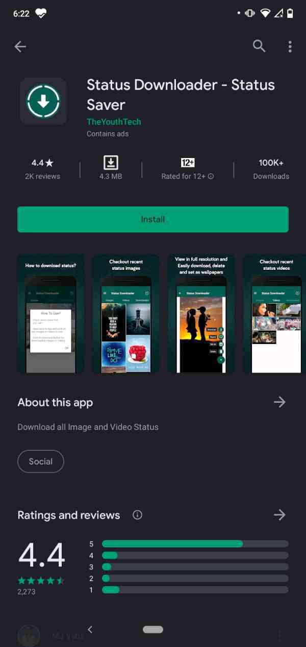 How To Copy WhatsApp Status Video Of Others