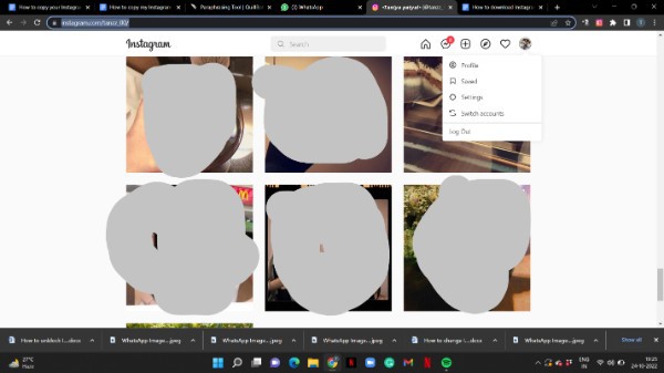 How To Copy Your Instagram Profile Link