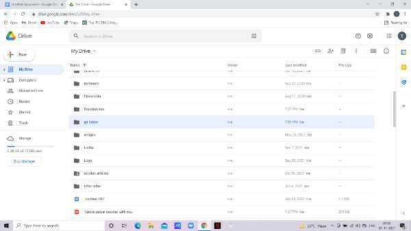 How To Create A Folder In Google Drive