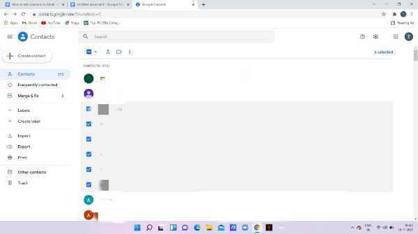 How To Create A Group In Gmail Contacts