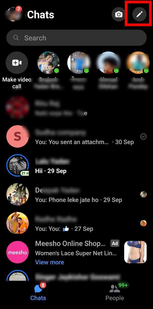 How To Create A Group In Messenger
