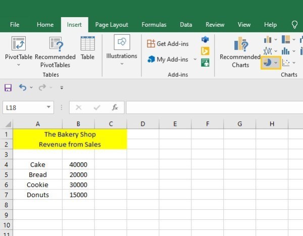 How To Create A Pie Chart In Excel With Percentages