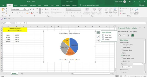 How To Create A Pie Chart In Excel With Percentages