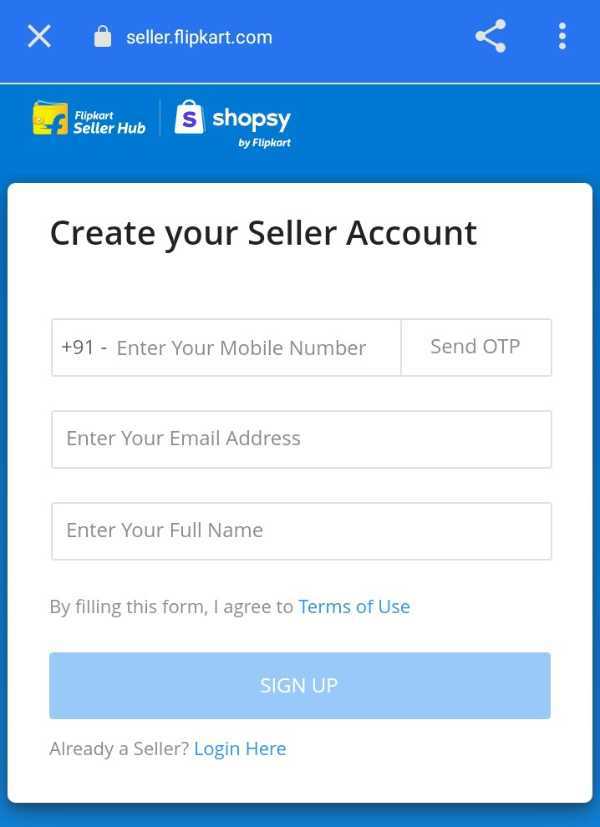 How To Create Flipkart Business Account