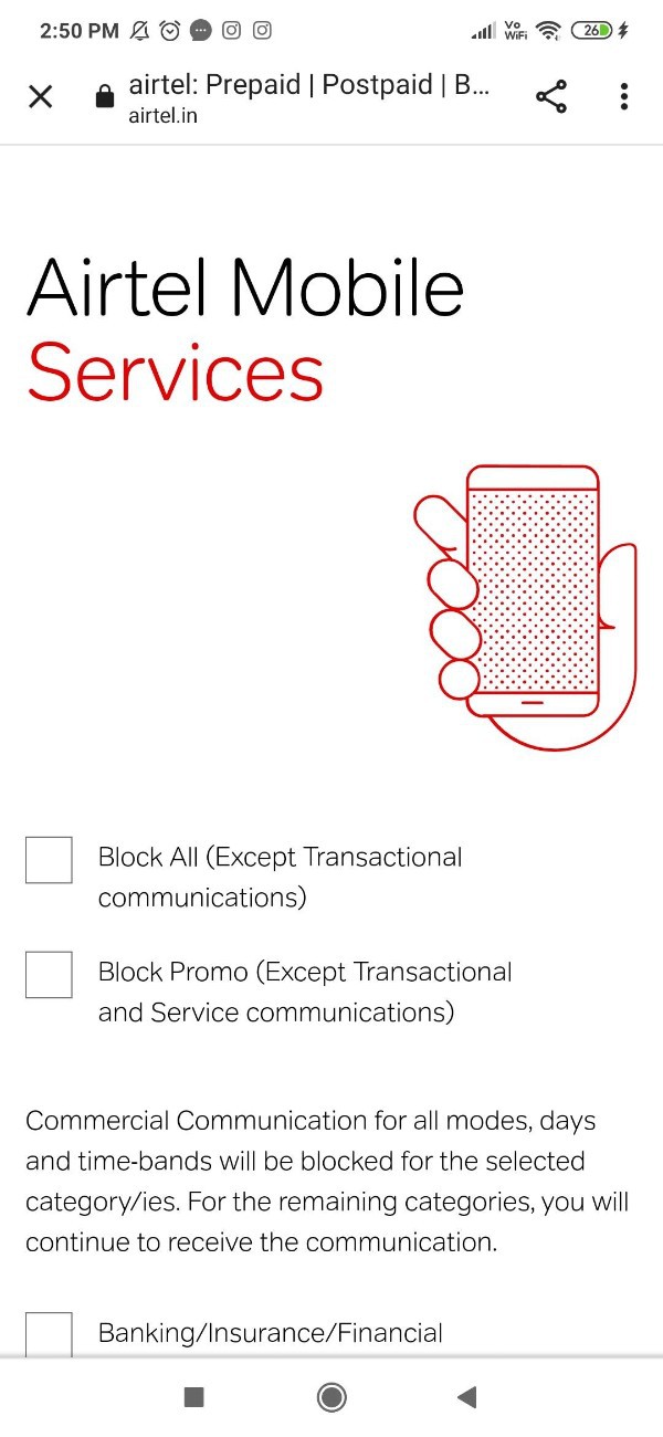 How To Deactivate DND In Airtel