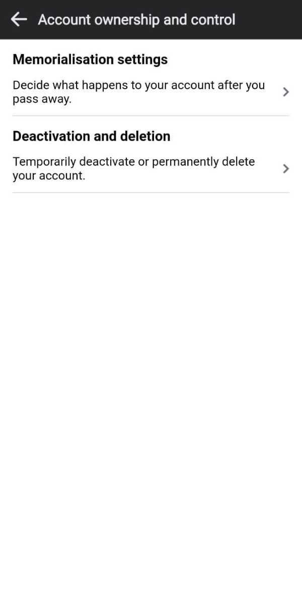 How To Deactivate FB On Phone