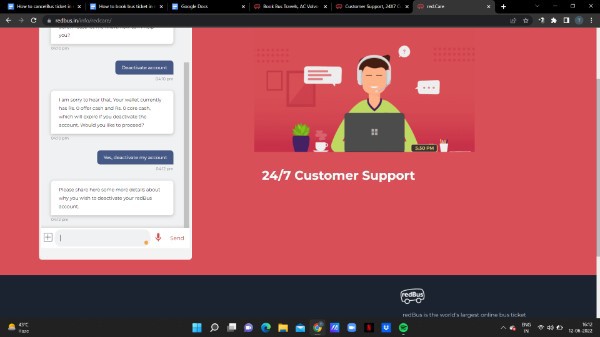 How To Deactivate redBus Account
