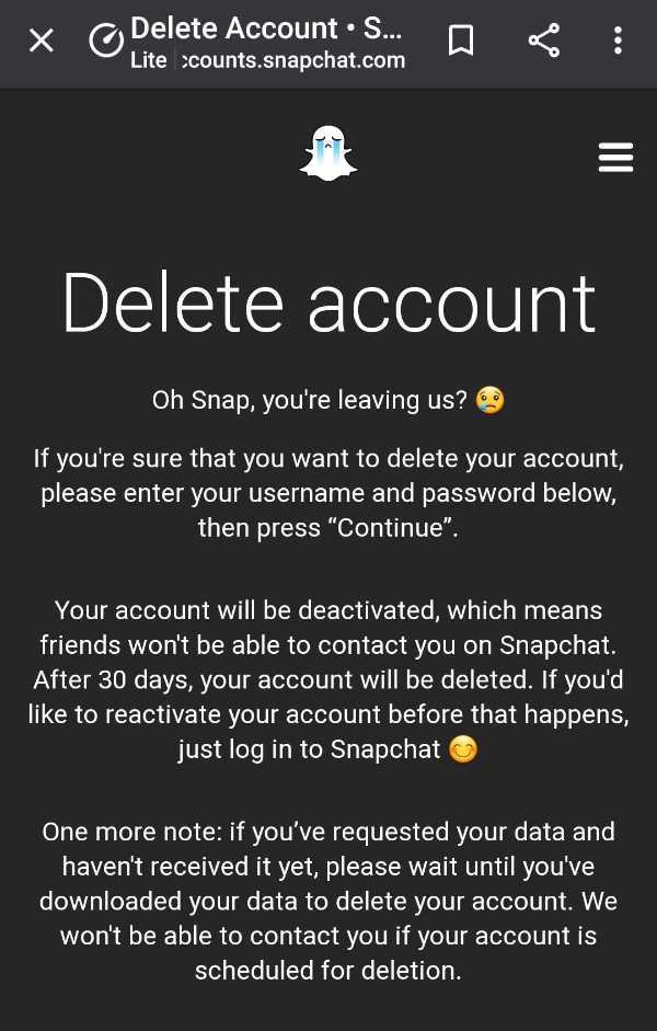 How To Deactivate Snap Id