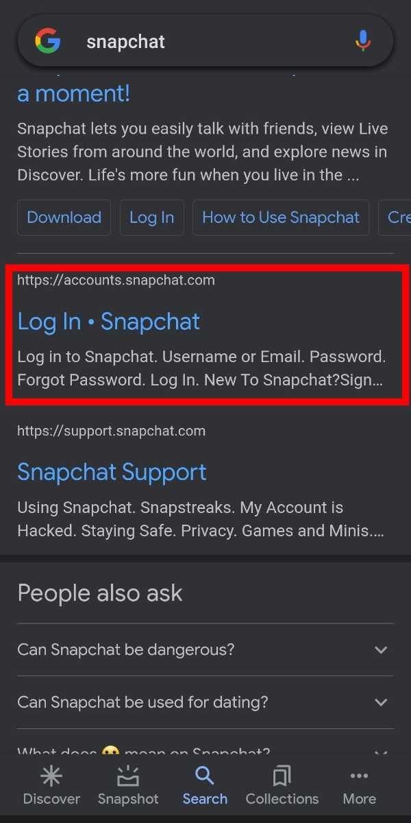 How To Deactivate Snap Id