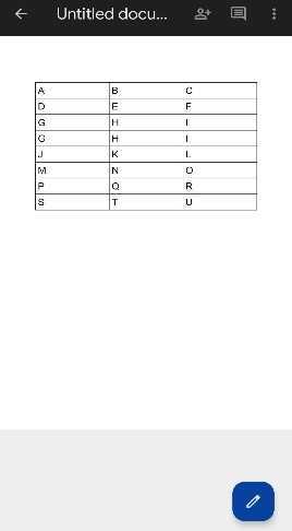 How To Delete A Line In A Table In Google Docs