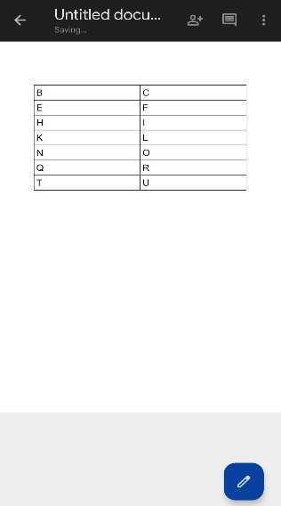 How To Delete A Line In A Table In Google Docs