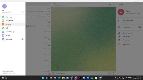 How To Delete Account In Telegram