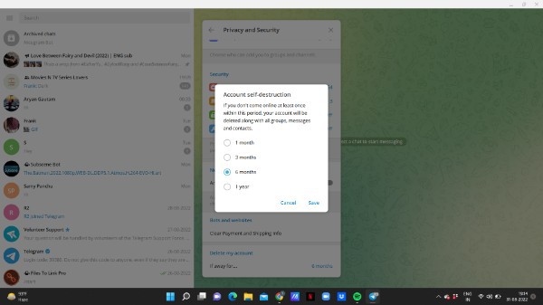 How To Delete Account In Telegram