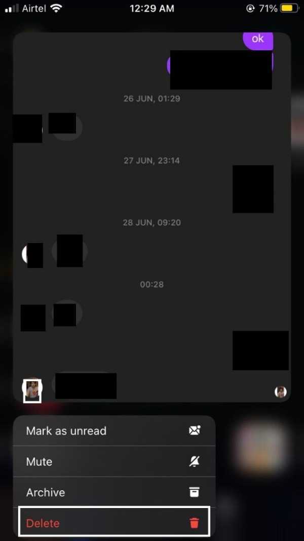 How To Delete All Messages On Facebook Messenger App