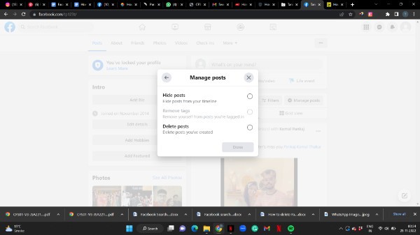 How To Delete All Posts On Facebook