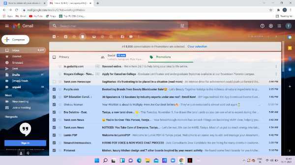How To Delete All Promotions In Gmail