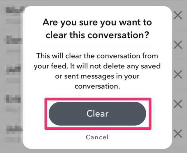 How To Delete Chat On Snapchat