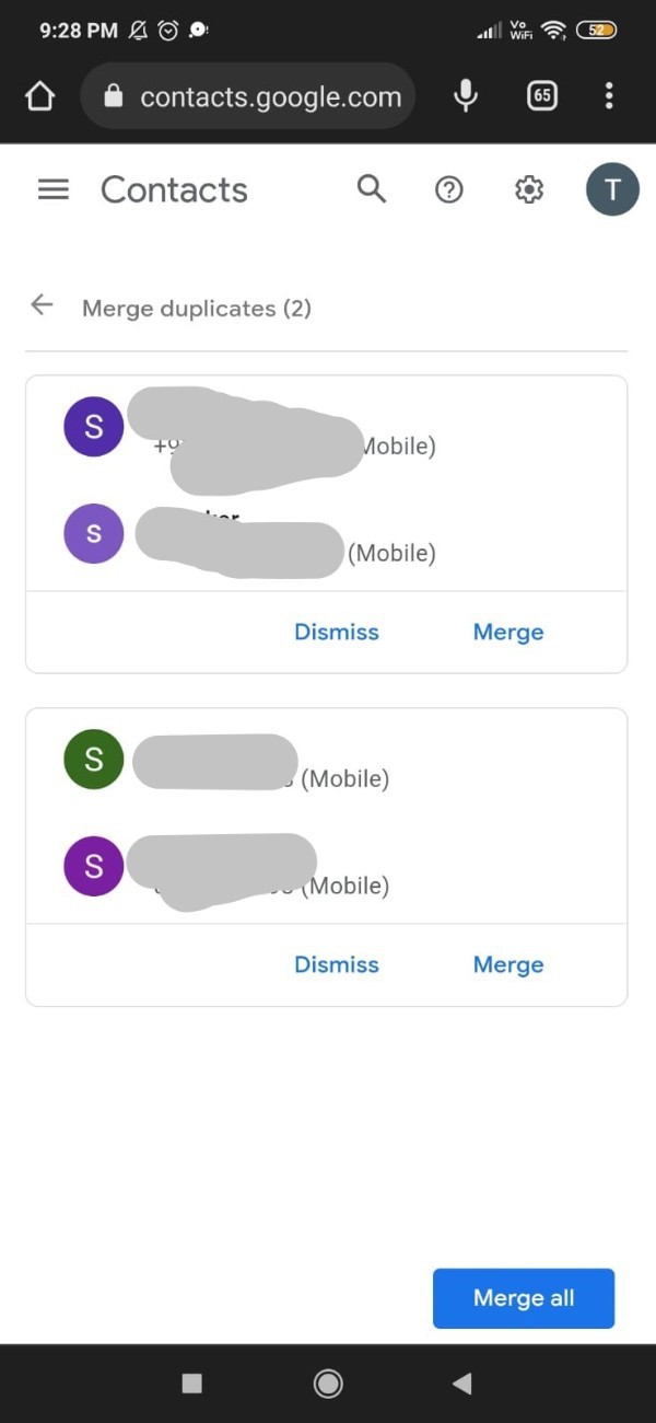 How To Delete Duplicate Contacts In Google Contacts