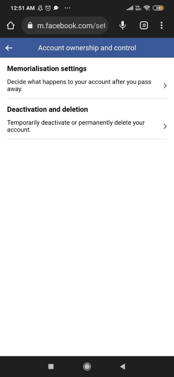 How To Delete Facebook Account On Android