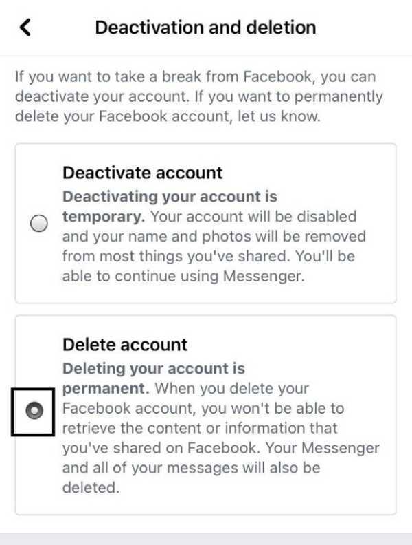 How To Delete Facebook Account Permanently Immediately In Mobile