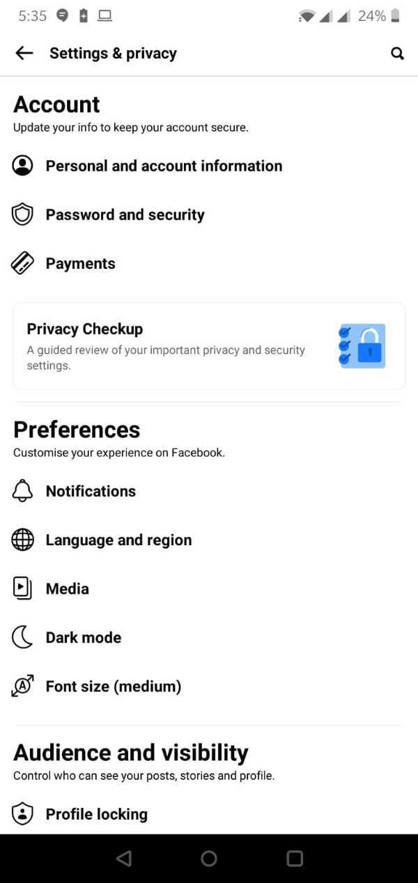 How To Delete FB Account In FB Lite