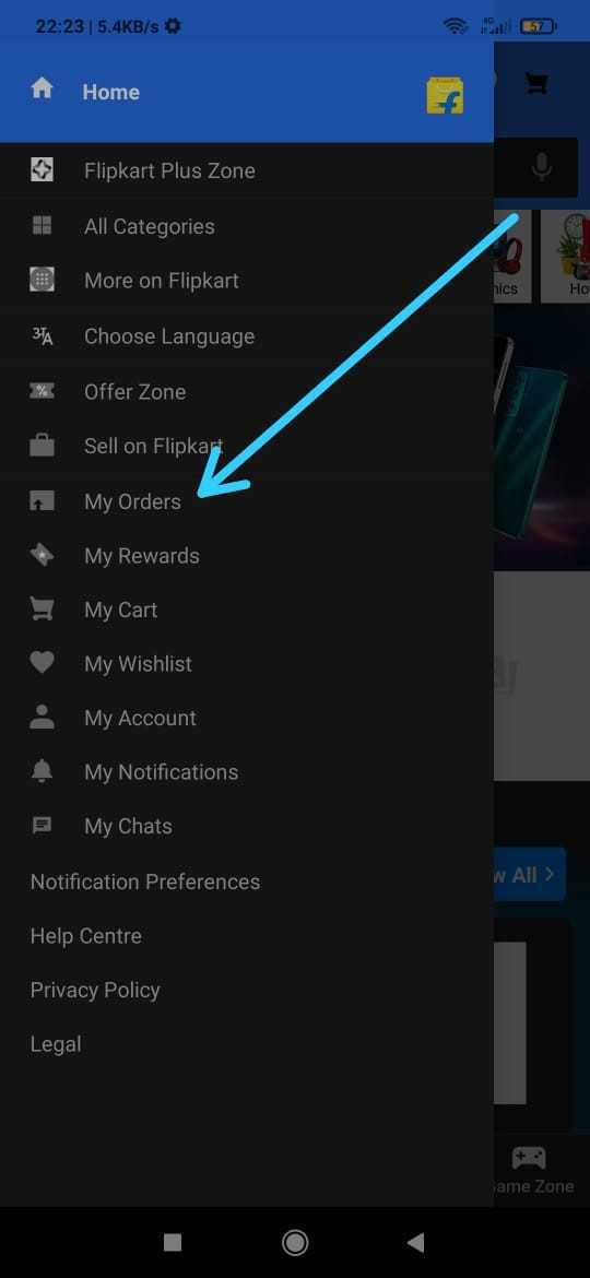 How To Delete Flipkart Order History