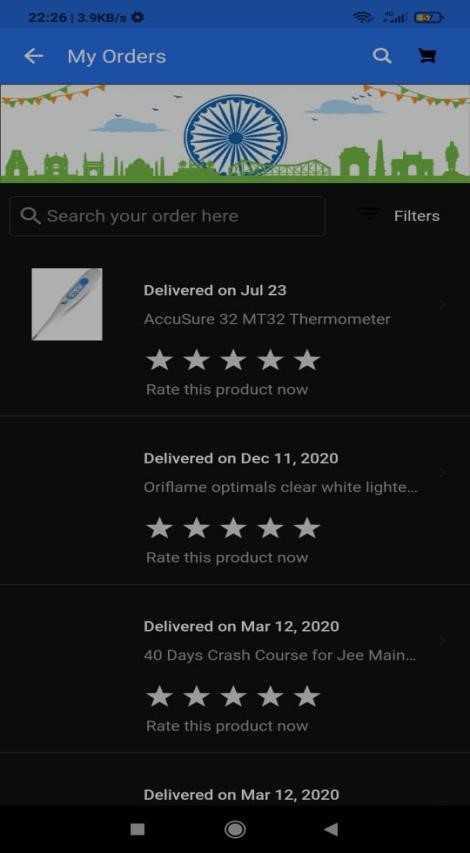 How To Delete Flipkart Order History