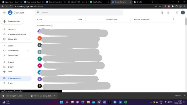 How To Delete Google Contacts