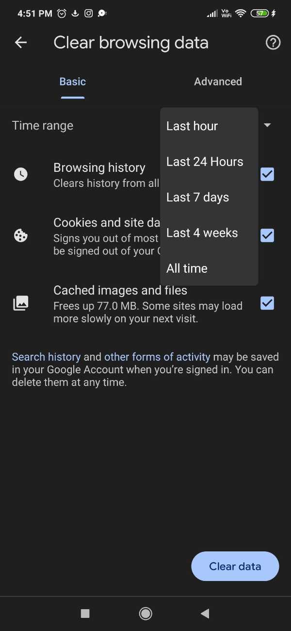 How To Delete Google History On Phone