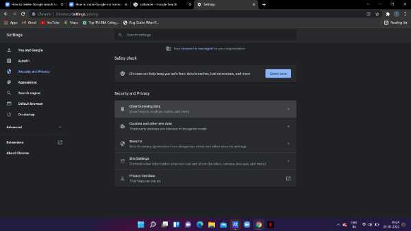 How To Delete Google Search Bar History