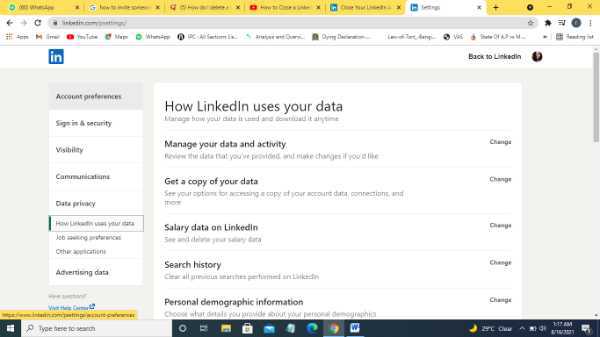 How To Delete LinkedIn Account Without Password