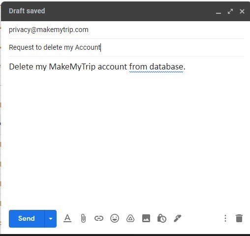 How To Delete MakeMyTrip Account Permanently