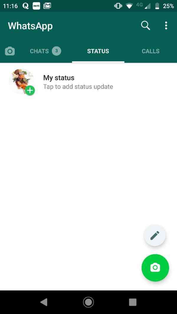 How to delete muted status in WhatsApp